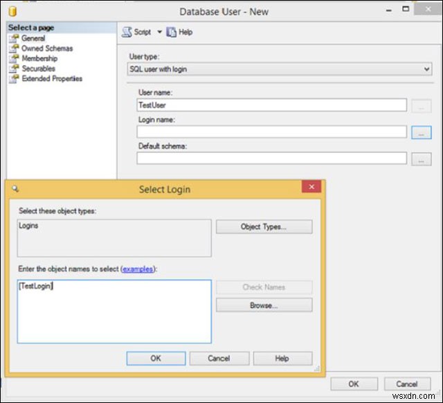 एमएस SQL ​​​​सर्वर में उपयोगकर्ता कैसे बनाएं 