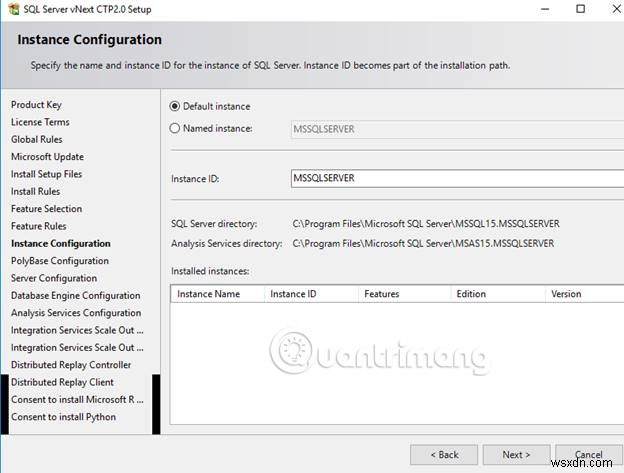 SQL सर्वर 2019 स्थापित करने के निर्देश 