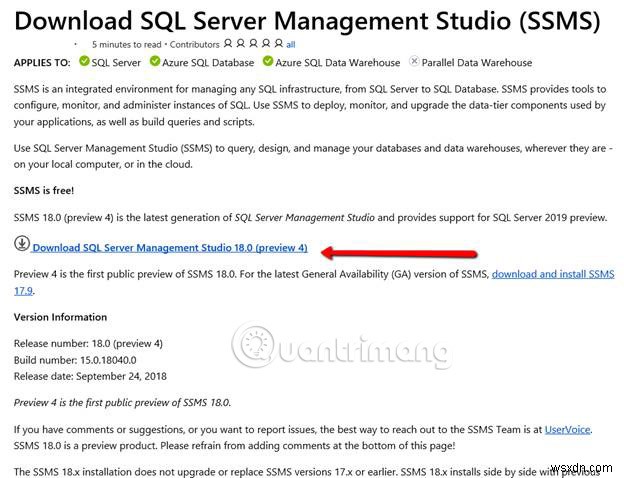 SQL सर्वर 2019 स्थापित करने के निर्देश 