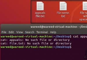 बाश में रिक्त स्थान के साथ फ़ाइल नाम पास करने का प्रबंधन कैसे करें 