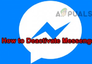 मैं Facebook Messenger को कैसे निष्क्रिय कर सकता हूँ?