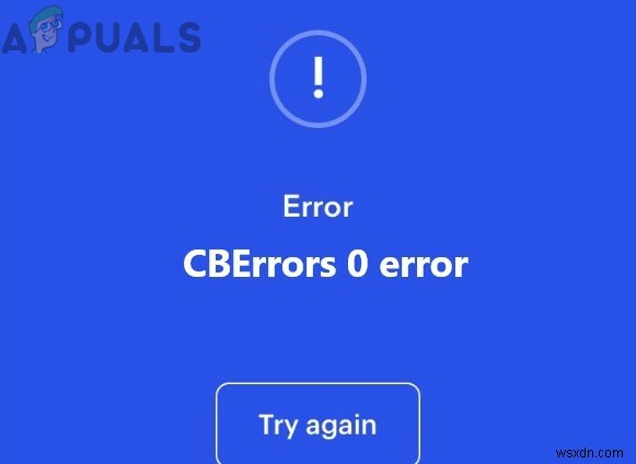 कॉइनबेस में  CbErrors Error 0  को कैसे ठीक करें?