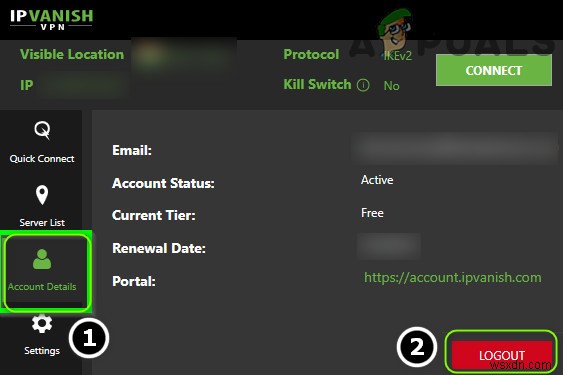 फिक्स:IPVanish VPN से कनेक्ट नहीं हो रहा है 