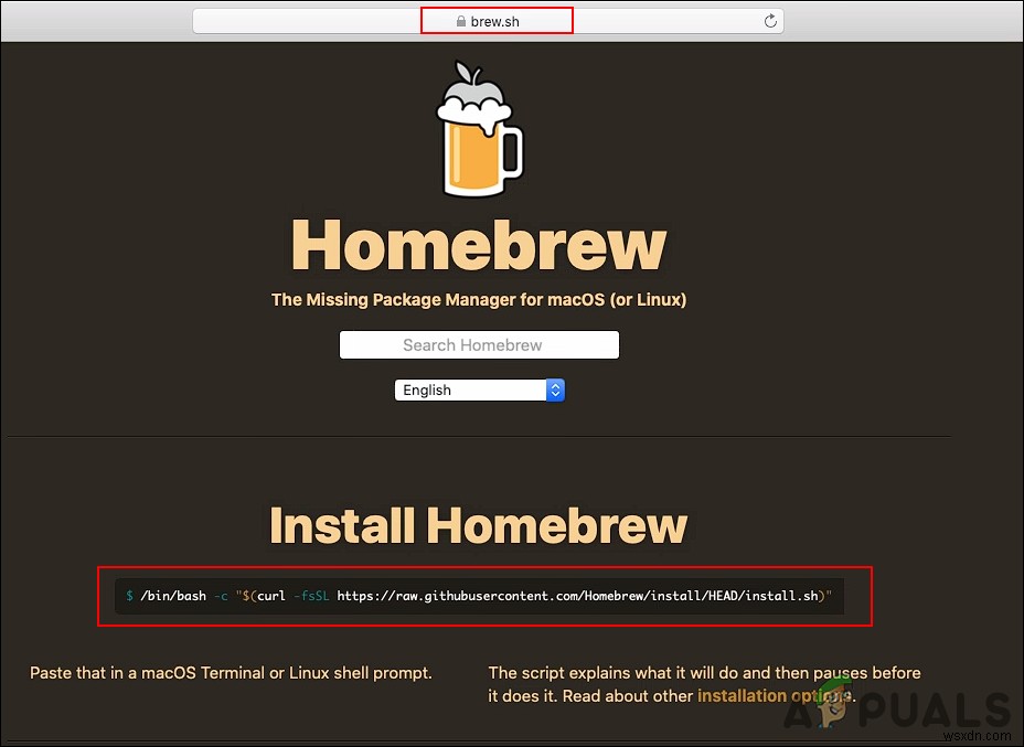 MacOS पर Homebrew को कैसे इनस्टॉल और अनइंस्टॉल करें? 