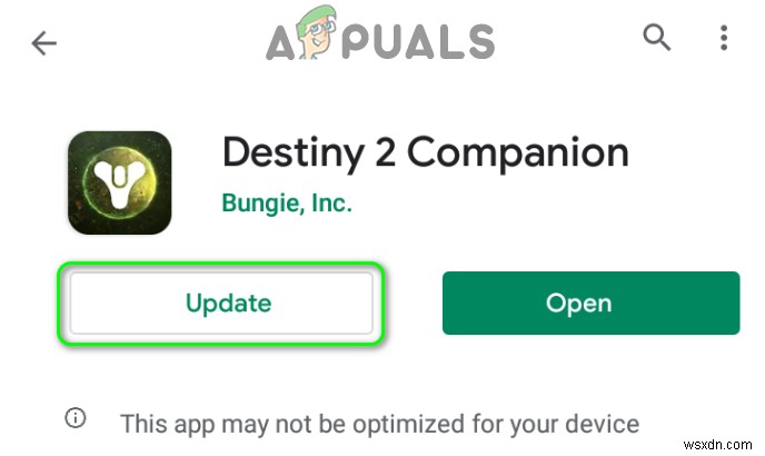 फिक्स:डेस्टिनी 2 कंपेनियन ऐप काम नहीं कर रहा है 