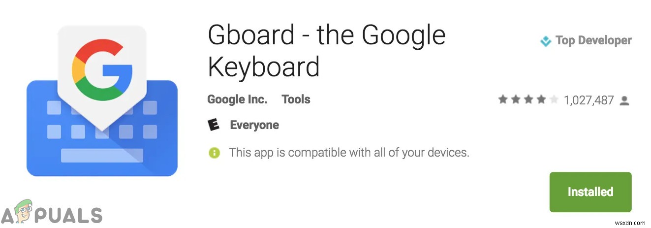 कैसे ठीक करें  दुर्भाग्य से Gboard ने रोक दिया है  Android पर त्रुटि 