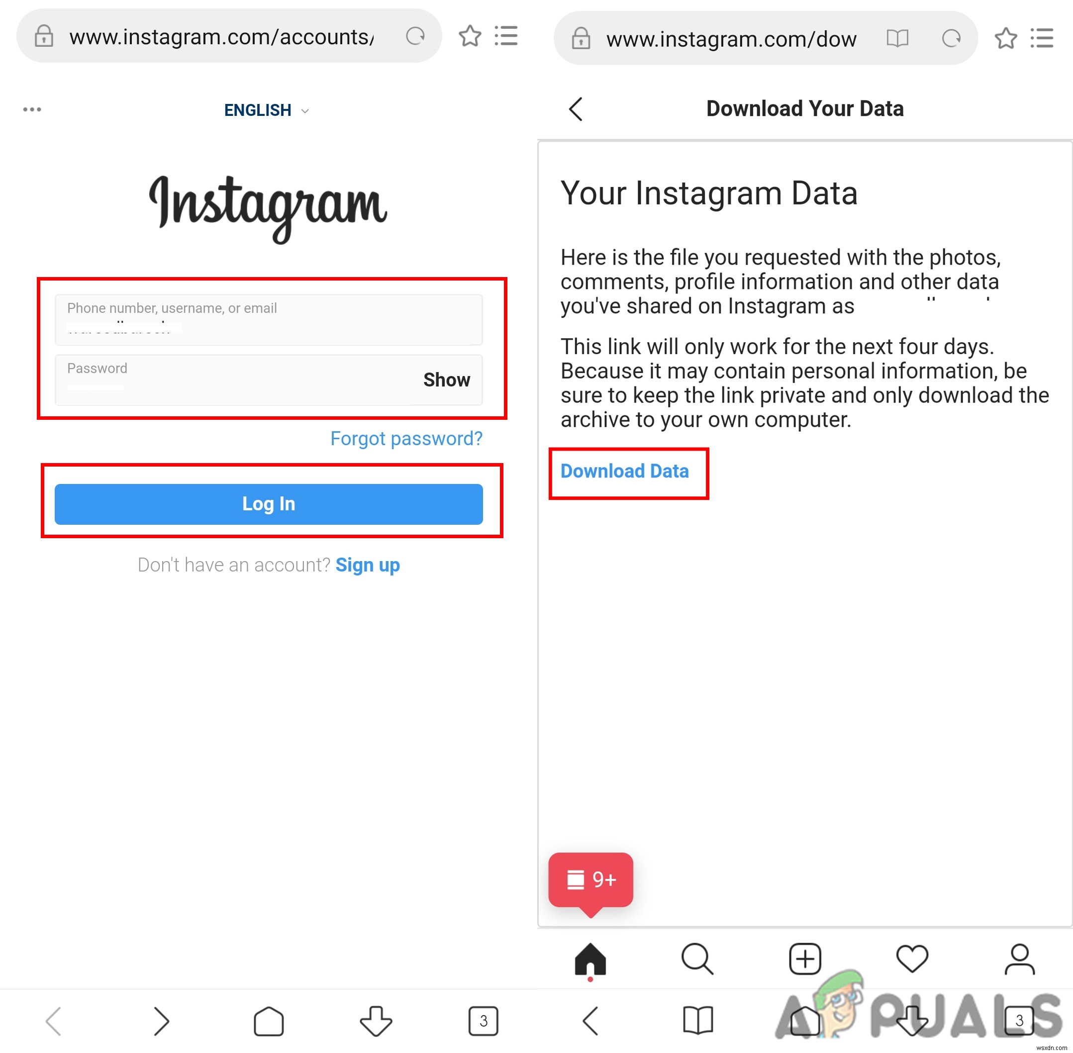 डाउनलोड डेटा के माध्यम से हटाए गए Instagram संदेशों को कैसे पुनर्प्राप्त करें