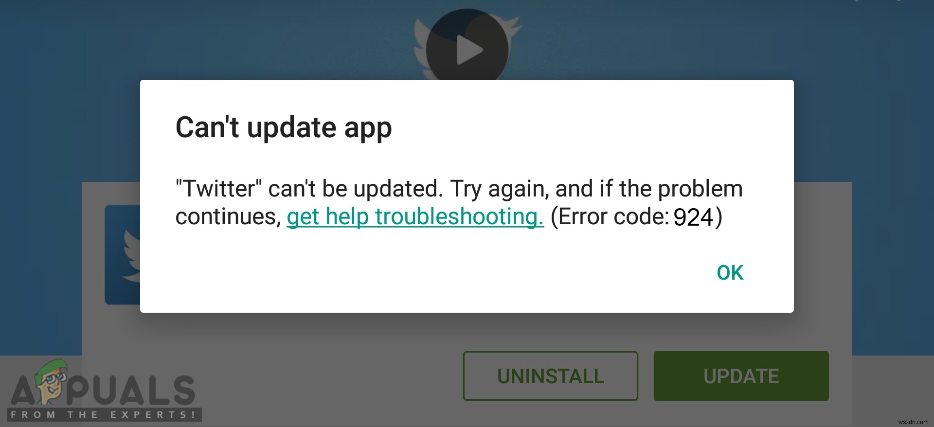 Google Play Store त्रुटि कोड 924 को कैसे ठीक करें