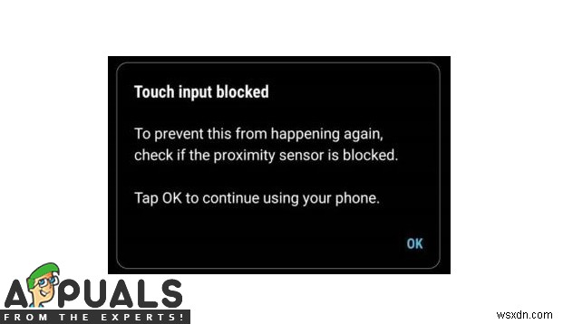 फिक्स:गैलेक्सी S9 टच इनपुट अवरुद्ध है 