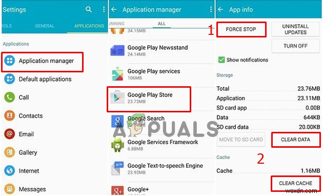 फिक्स:Google Play त्रुटि कोड 491 