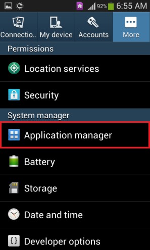 फिक्स:android.process.acore बंद हो गया है 