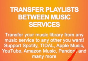 अपनी Spotify प्लेलिस्ट को Apple Music (या iTunes) में कैसे ट्रांसफर करें