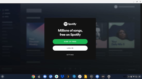 Chrome बुक पर Spotify कैसे स्थापित करें 