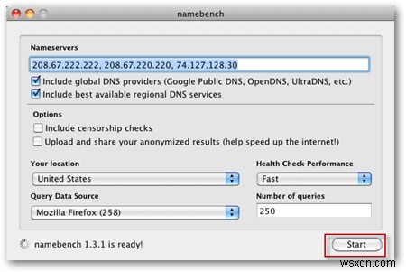 Namebench के साथ एक तेज़ DNS सेवा कैसे खोजें