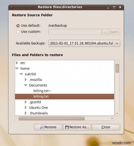 अपने Ubuntu PC का बैकअप कैसे बनाएं और पुनर्स्थापित कैसे करें