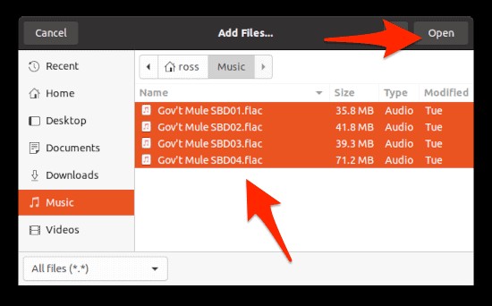 उबंटू लिनक्स में .flac फाइल्स को .mp3 में कैसे बदलें