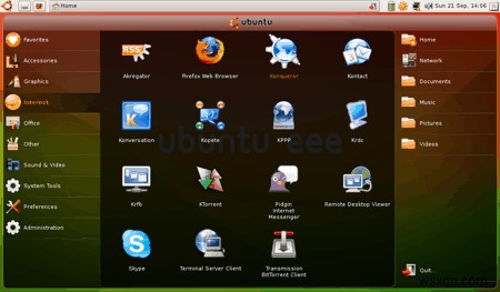 KDE को Ubuntu Eee 8.04.1 में कैसे जोड़ें