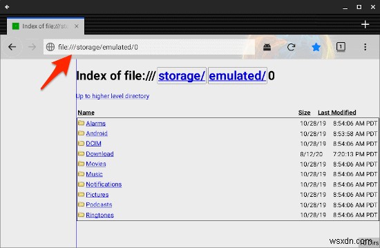 फ़ायरफ़ॉक्स टैब के माध्यम से फ़ाइलों और फ़ोल्डरों तक कैसे पहुँचें 