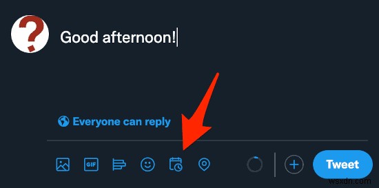 बाद में भेजने के लिए ट्वीट कैसे शेड्यूल करें 