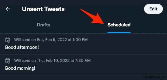 बाद में भेजने के लिए ट्वीट कैसे शेड्यूल करें 