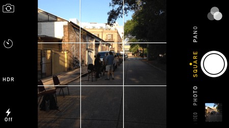 अपने iPhone कैमरे पर ग्रिड दृश्य कैसे सक्षम करें