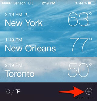 iPhone और iPad के लिए शहरों को मौसम ऐप से कैसे हटाएं