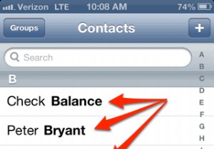 अपने iPhone संपर्कों को पहले नाम से कैसे क्रमबद्ध करें 