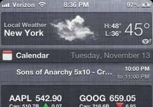 अपने iPhone/iPad अधिसूचना विंडो से स्टॉक कैसे निकालें 