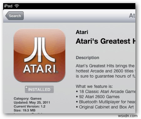 iPad के लिए अटारी ग्रेटेस्ट हिट्स के साथ अपना रेट्रो गेमिंग चालू करें