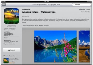 मुफ्त प्रकृति थीम वाले वॉलपेपर के साथ अपने iPad पर पृष्ठभूमि को अनुकूलित करें