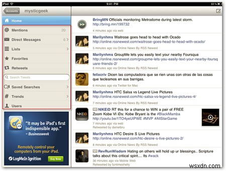 iPad के लिए 5 बेहतरीन Twitter ऐप्स