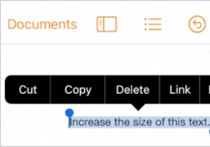 iPad के लिए पृष्ठों में फ़ॉन्ट आकार कैसे बढ़ाएं