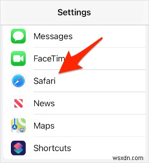 iPad के लिए Safari में कैशे, इतिहास और कुकी को कैसे साफ़ करें