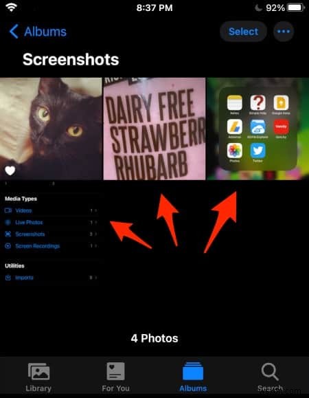 अपने iPhone, iPad या iPod Touch Screen का स्क्रीनशॉट कैसे लें 