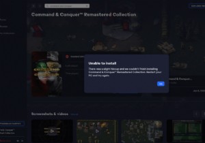 थोड़ी सी हिचकी आई और हम ईए डेस्कटॉप ऐप में त्रुटि स्थापित करना समाप्त नहीं कर सके 