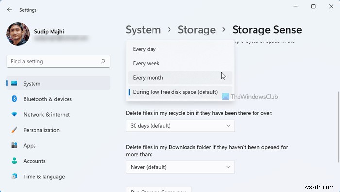 विंडोज 11/10 में एक्स दिनों से पुरानी फाइलों को कैसे हटाएं 