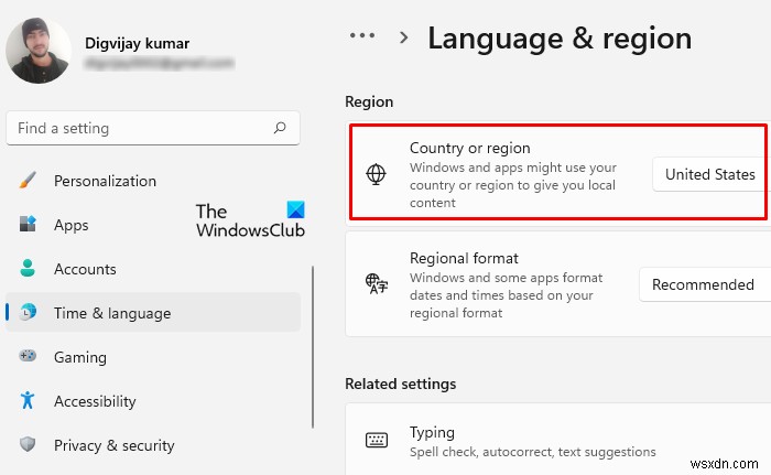 Windows 11 पर Microsoft Store क्षेत्र कैसे बदलें