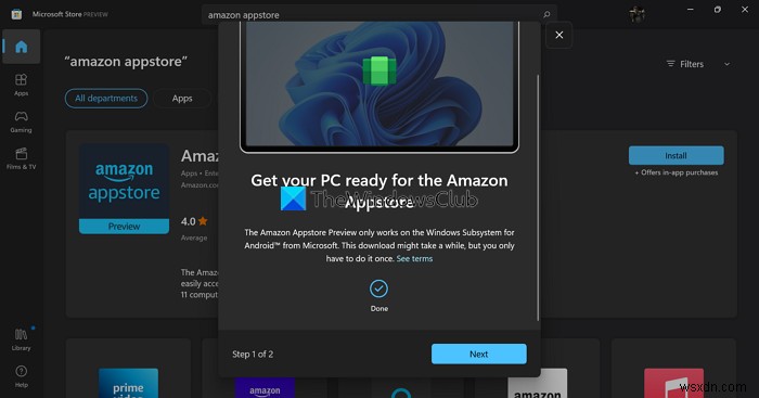 Windows 11 पर Amazon Appstore का उपयोग कैसे करें 