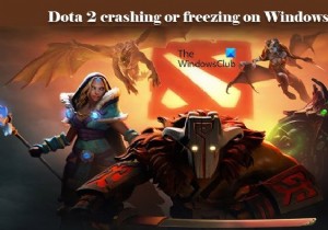 Dota 2 विंडोज पीसी पर क्रैश या फ्रीज हो रहा है 