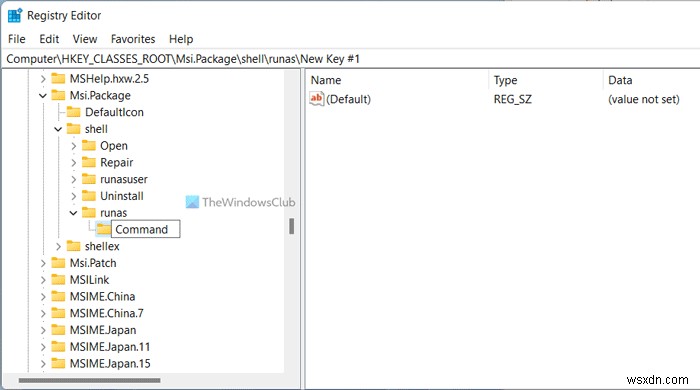Windows 11/10 में अनुपलब्ध MSI फ़ाइलों के लिए व्यवस्थापक के रूप में चलाएँ विकल्प 