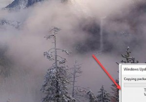 Windows अद्यतन Windows अद्यतन कैश में संकुल की प्रतिलिपि बनाने पर अटका हुआ है 