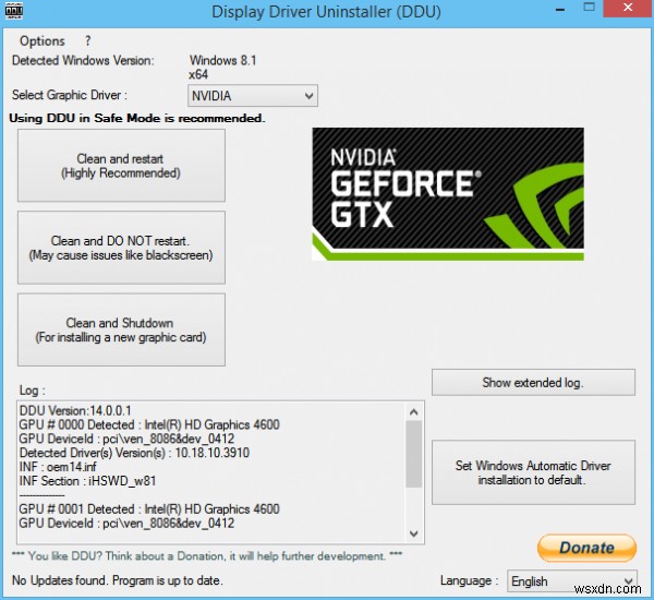 NVIDIA GeForce अनुभव, विंडोज 11/10 पर कुछ गलत हो गया 
