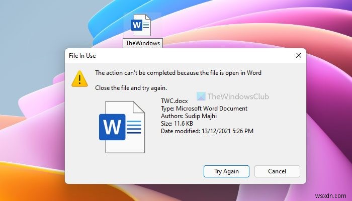 विंडोज 11/10 में फाइलों का नाम नहीं बदल सकता 
