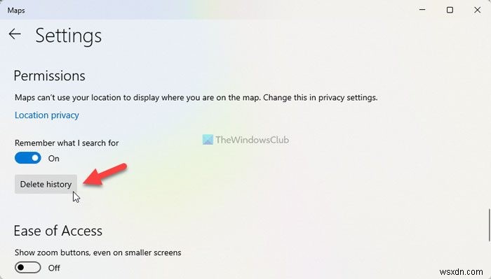 विंडोज 11 में लोकेशन हिस्ट्री को कैसे क्लियर या डिलीट करें 