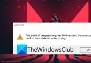 वैलोरेंट एरर कोड को ठीक करें:विंडोज पीसी में VAN9001 