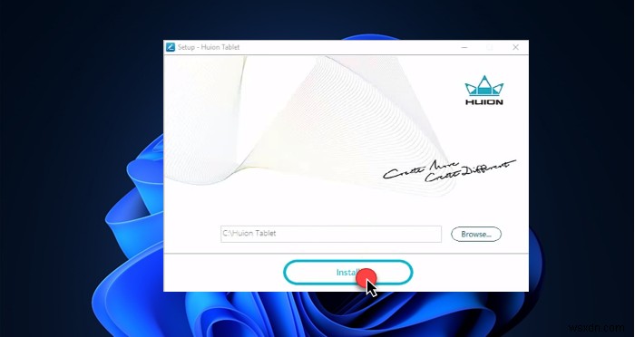 विंडोज 11/10 में Huion ड्राइवर कैसे स्थापित करें 