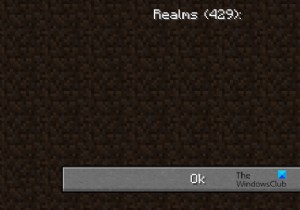 पीसी पर Minecraft Realms त्रुटि कोड 429 को ठीक करें 