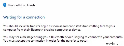 Windows 11/10 में ब्लूटूथ के माध्यम से फ़ाइल भेज या प्राप्त नहीं कर सकता 