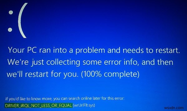 आपके द्वारा iSCSI आरंभकर्ता को सक्षम करने के बाद ड्राइवर IRQL कम या समान स्टॉप एरर 0x000000D1 नहीं है 