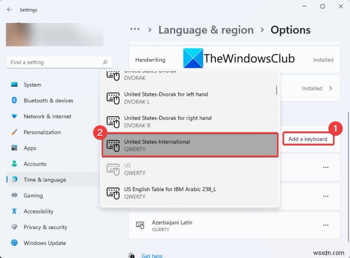 विंडोज 11 में कीबोर्ड लेआउट कैसे जोड़ें या निकालें 